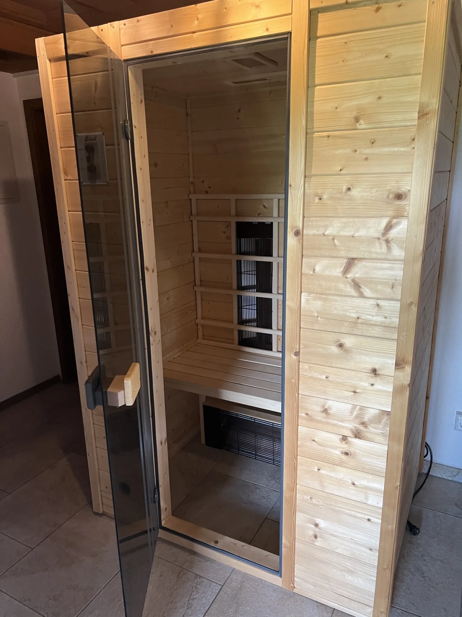 Infrarot-Sauna in Ferienwohnung 1